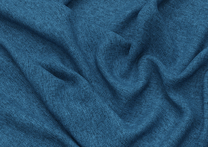 Harris, Imperial Blue - Roman Blind - Image 4